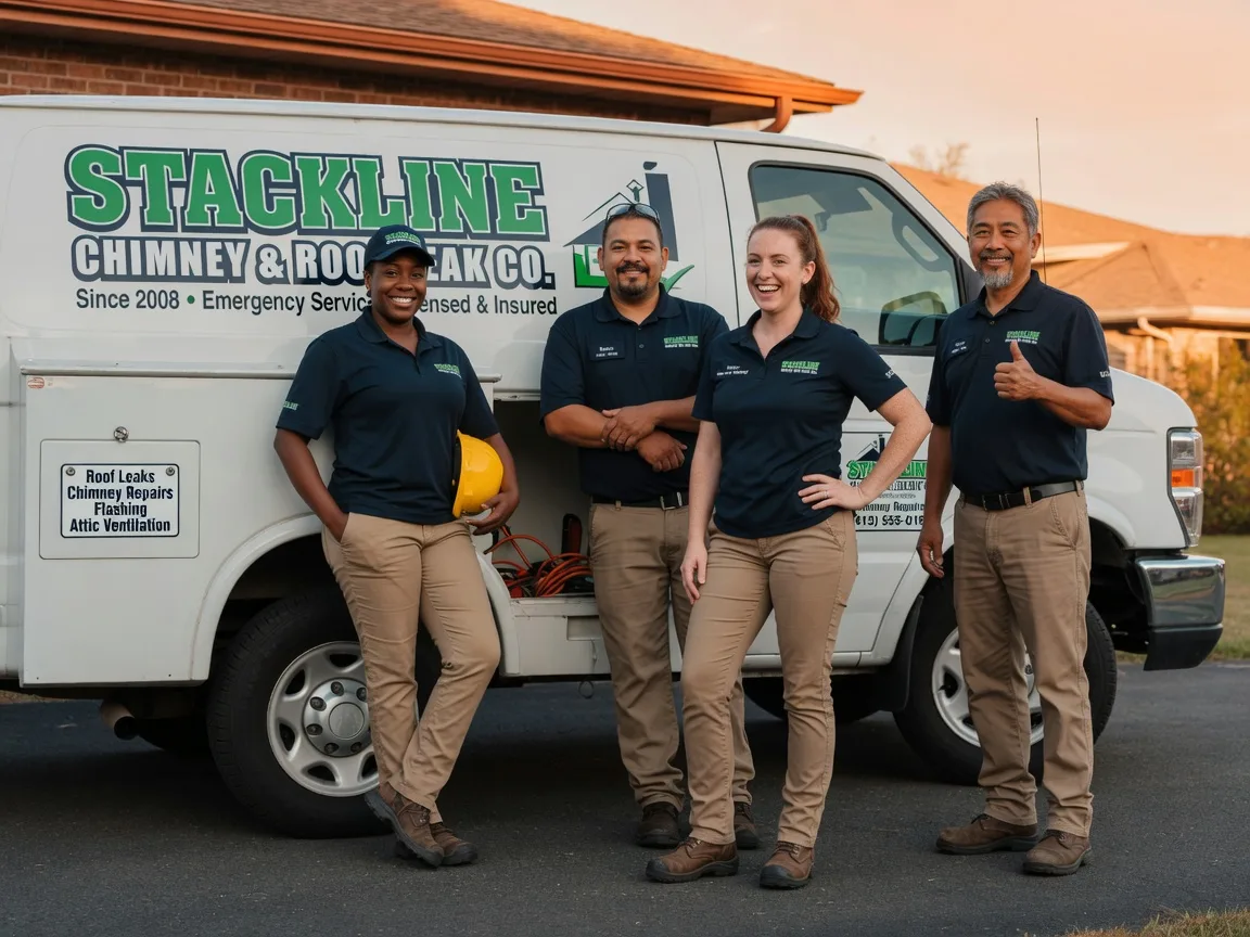 Chimney flashing repair company in Palermo, ME